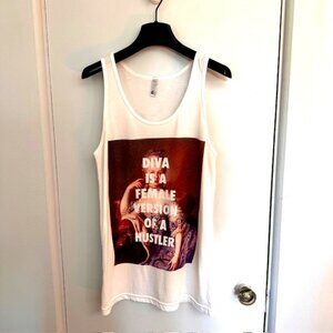 Rad. Tank Top with Marie Antoinette and Beyonce quote